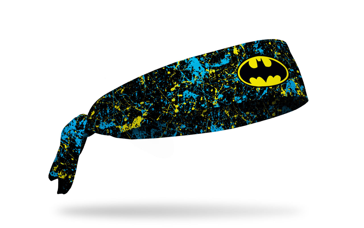 Batman: Splatter Black Tie Headband - View 2