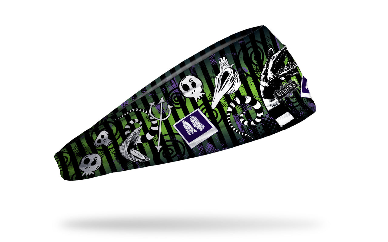 Beetlejuice: Strange & Unusual Headband - View 2