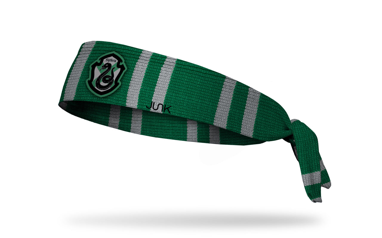 Harry Potter: Slytherin Scarf Tie Headband - View 1