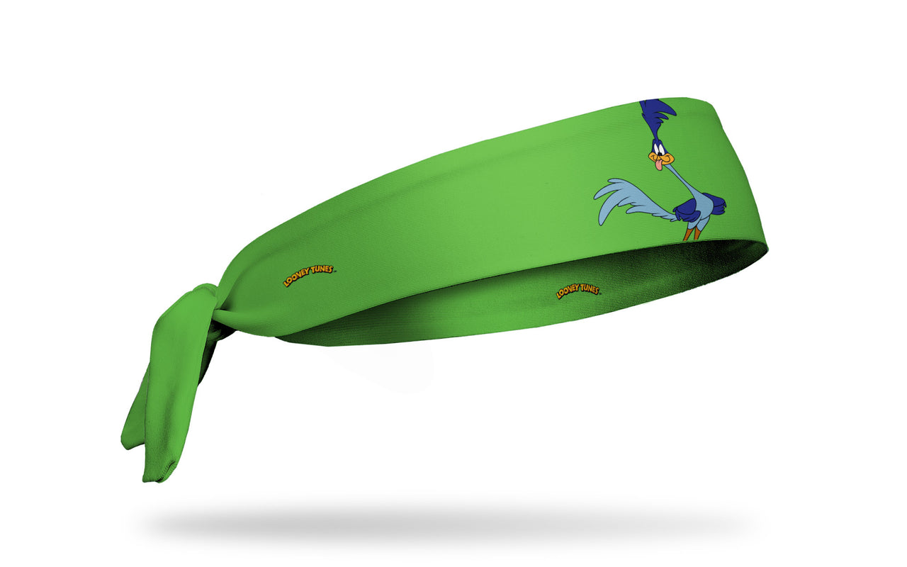 green headband with Looney Tunes Road Runner in full color