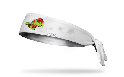 Space Jam: Logo Grunge White Tie Headband