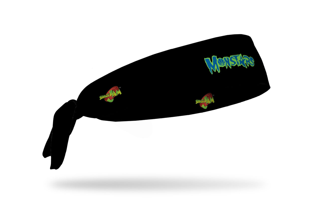 Space Jam: Monstars Logo Black Tie Headband - View 2