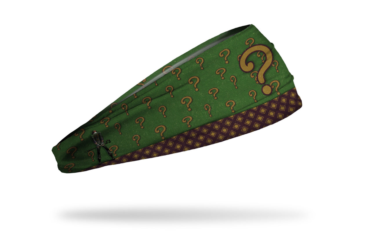 The Riddler: Jacket Pattern Headband - View 2