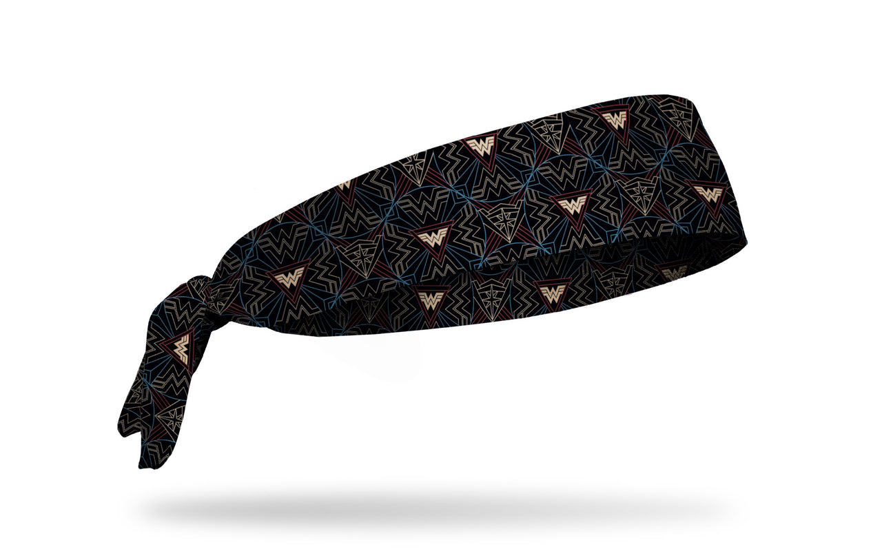 Wonder Woman 1984: Neon Pattern Flex Tie Headband - View 2