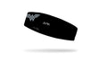 Wonder Woman: Gray Logo Baller Headband - View 1
