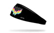 Wonder Woman: Rainbow Logo Fade Big Bang Lite Headband - View 1