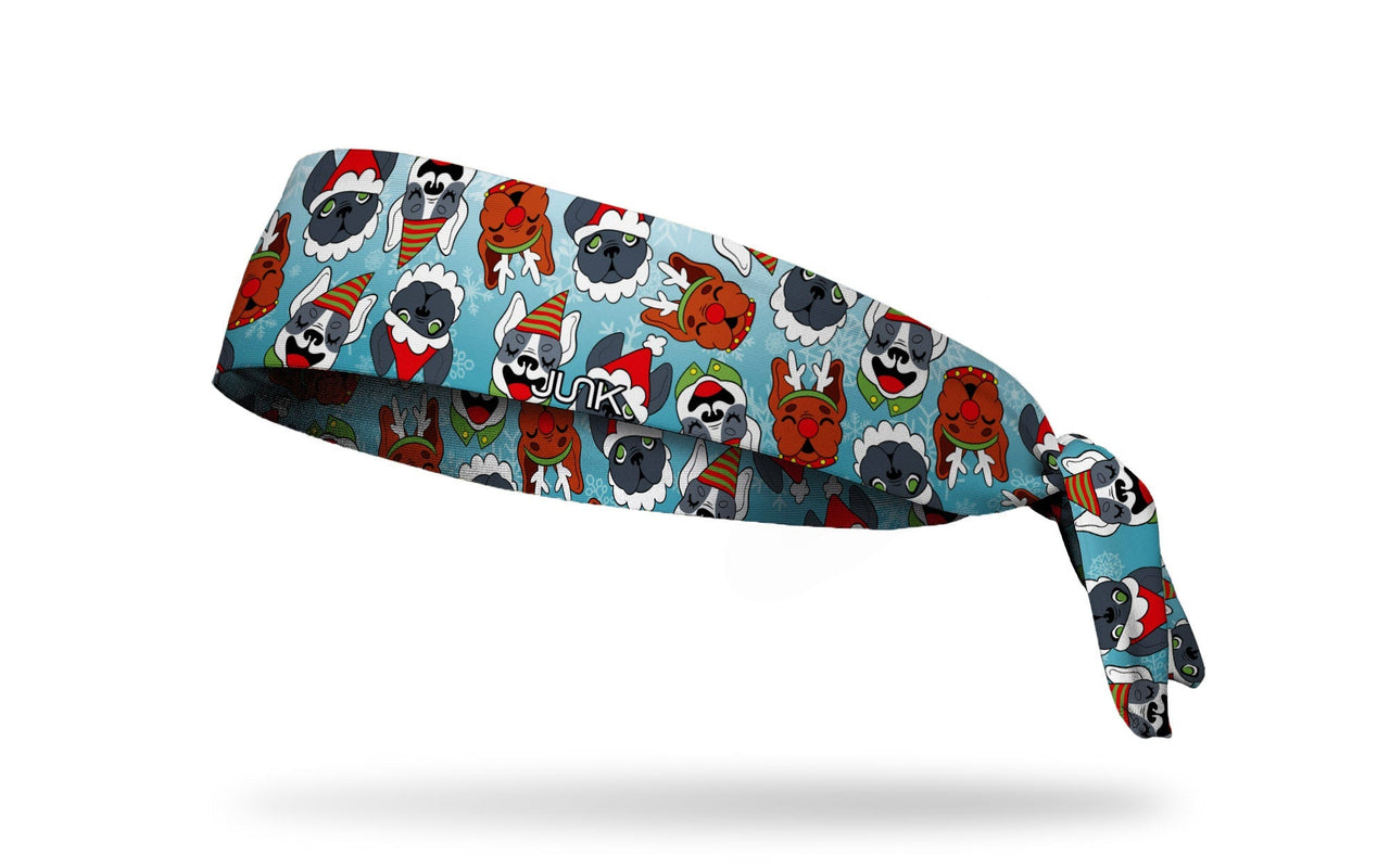 Yule Dogs Tie Headband - View 1