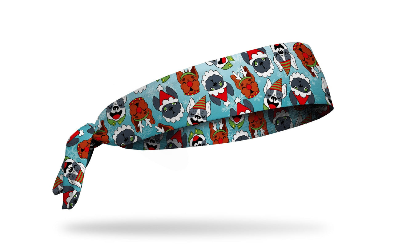 Yule Dogs Tie Headband - View 2