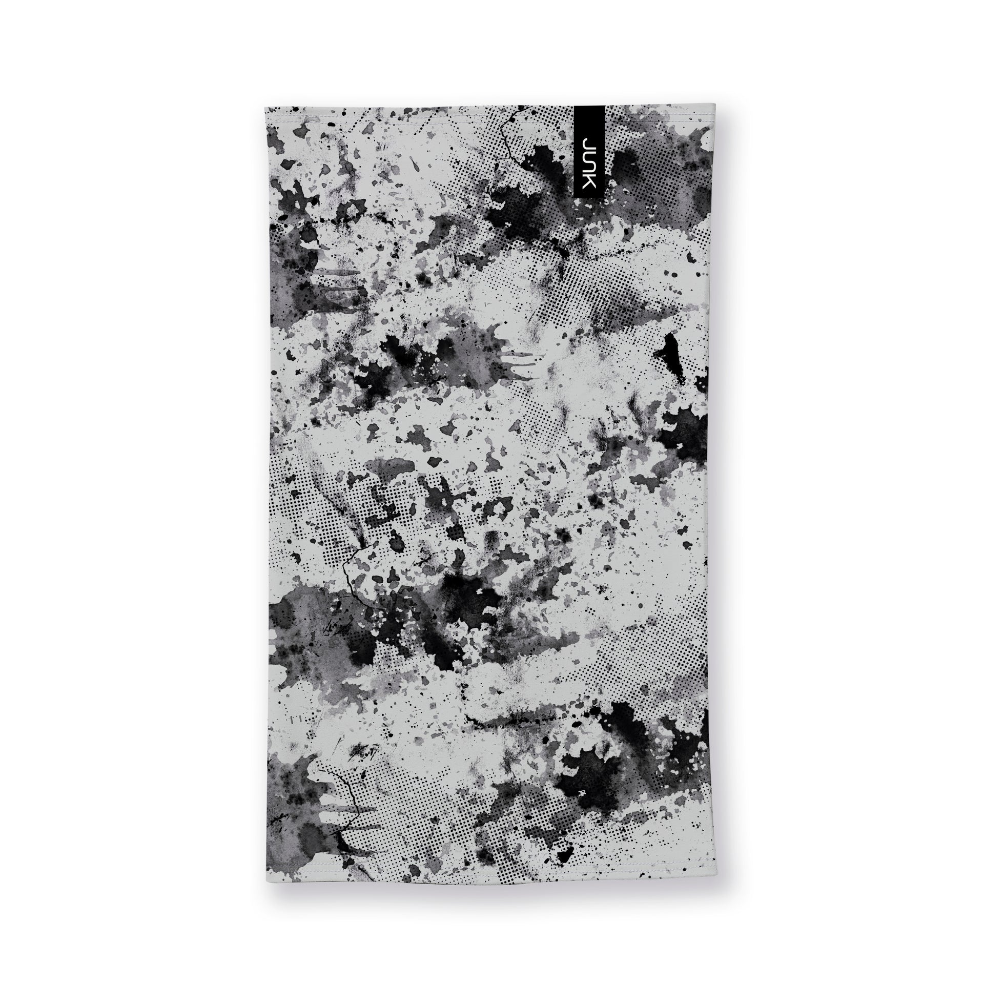 Soft Gray Grunge Winter Gaiter - View 3